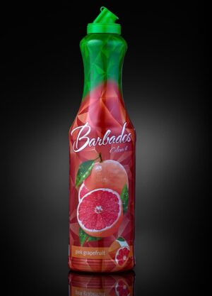 Barbados сироп натуральный розовый грейпфрут 1 литр