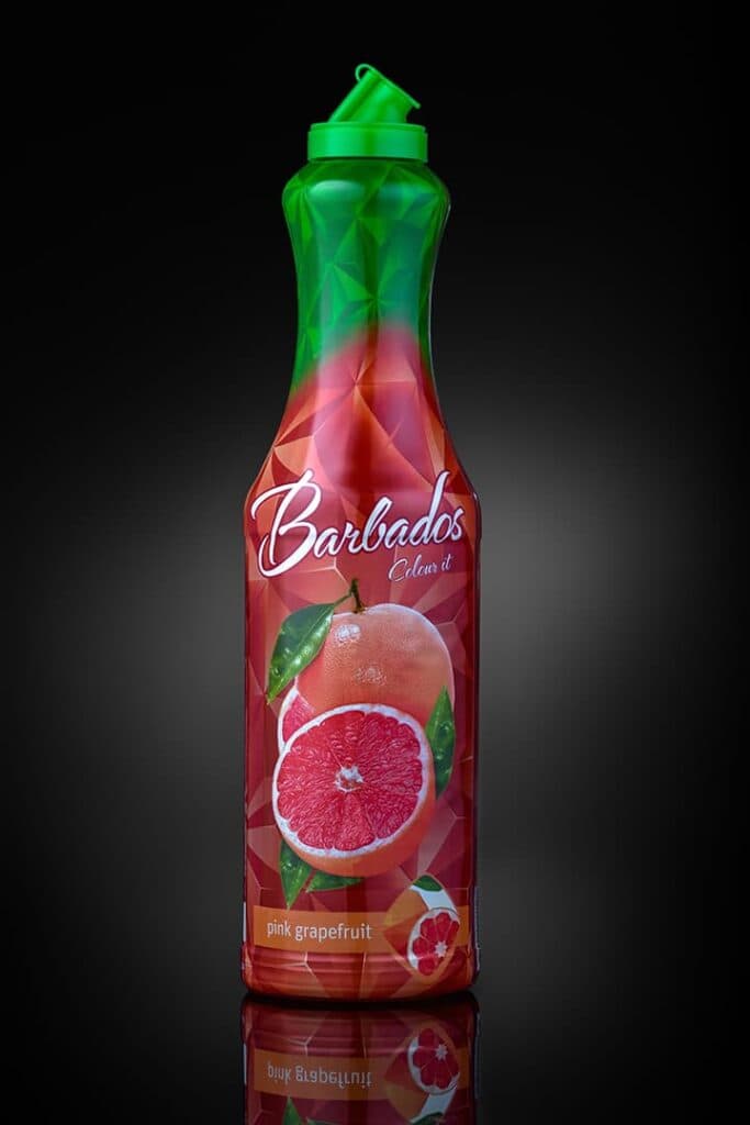Barbados сироп натуральный розовый грейпфрут 1 литр